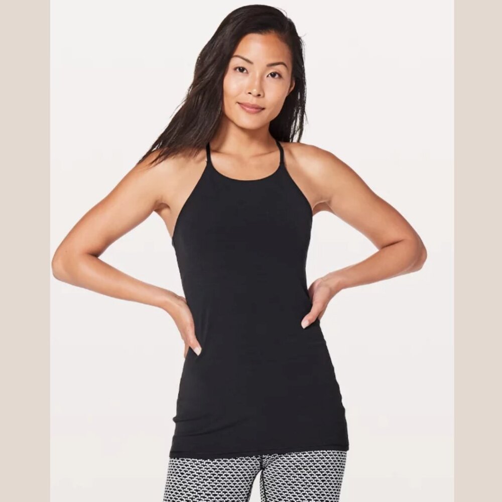 lululemon Sun Setter Tank Black Size 4